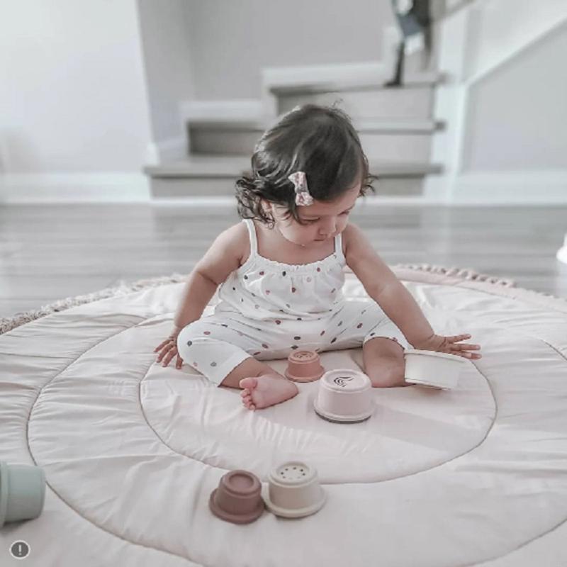 Kids Educational Mat - M89C Baby Floor Carpet Soft Cotton