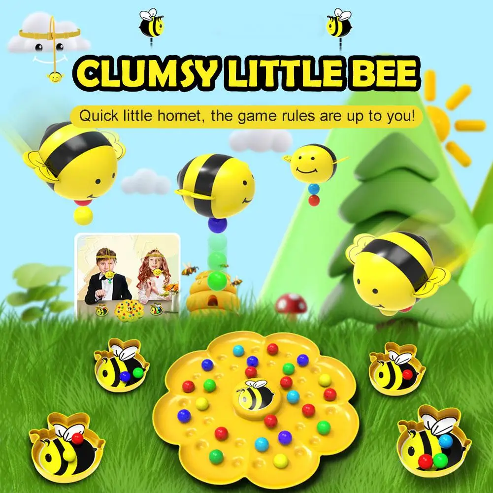 Kids Education Group - Bee Fishing Battle Table Games Little
