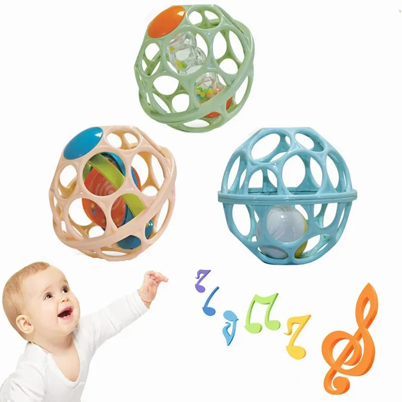 Kids Education Mobile - ของเล่นเขย่ามือเด็ก ลูกบอลนุ่ม ของเล่นกัดสำหรับเด็กแรกเกิด กระดิ่งมือ ของเล่นเสริมพัฒนาการ ของเล่นเสริมทักษะสำหรับเด็กอายุ