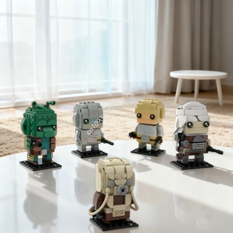 Kids Hunter Education - 841 ชิ้น MOC นักล่ารางวัล บล็อกตัวต่อ Brickheadz