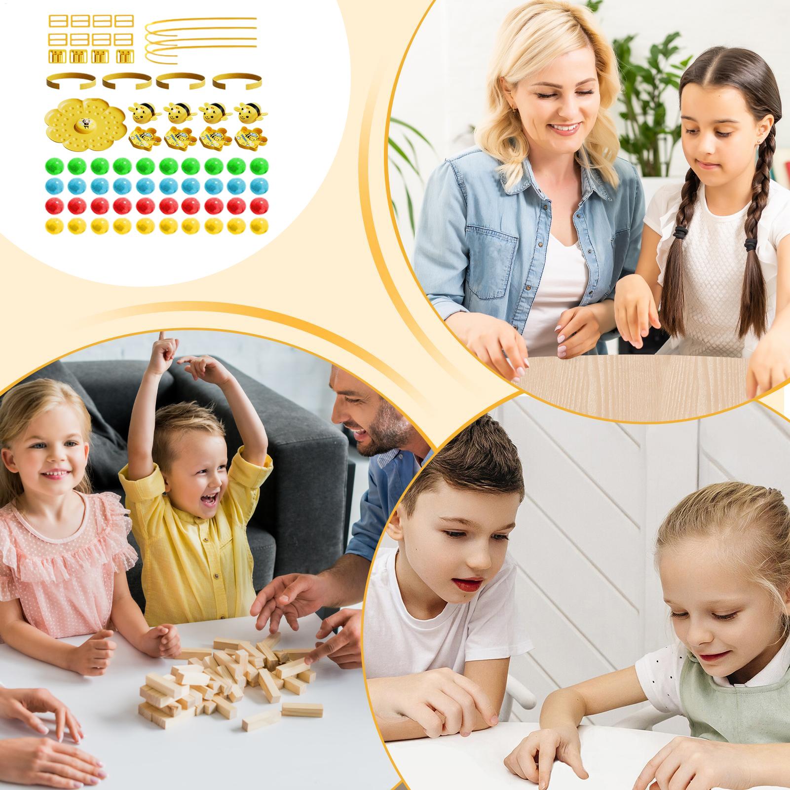 Kids Education Group - ของเล่นผึ้งเสริมพัฒนาการ สนุกสนาน พร้อมที่คาดผม เกมครอบครัวผึ้งแสนขยัน สำหรับเด็ก ผู้ใหญ่