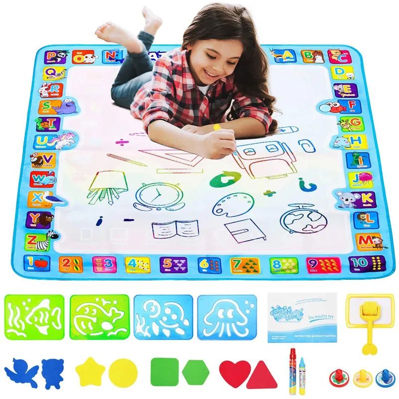 Kids Educational Mat - Coolplay Magic Water Drawing Mat ระบายสี