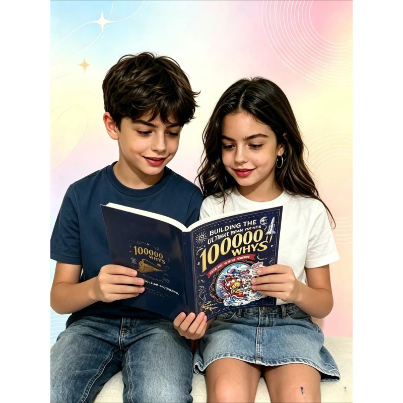 Kids Education Story - 100000 ทำไม? หนังสือสารานุกรมวิทยาศาสตร์ หนังสือภาพความรู้สำหรับเด็ก หนังสืออ่านเล่นสำหรับพ่อแม่และลูก