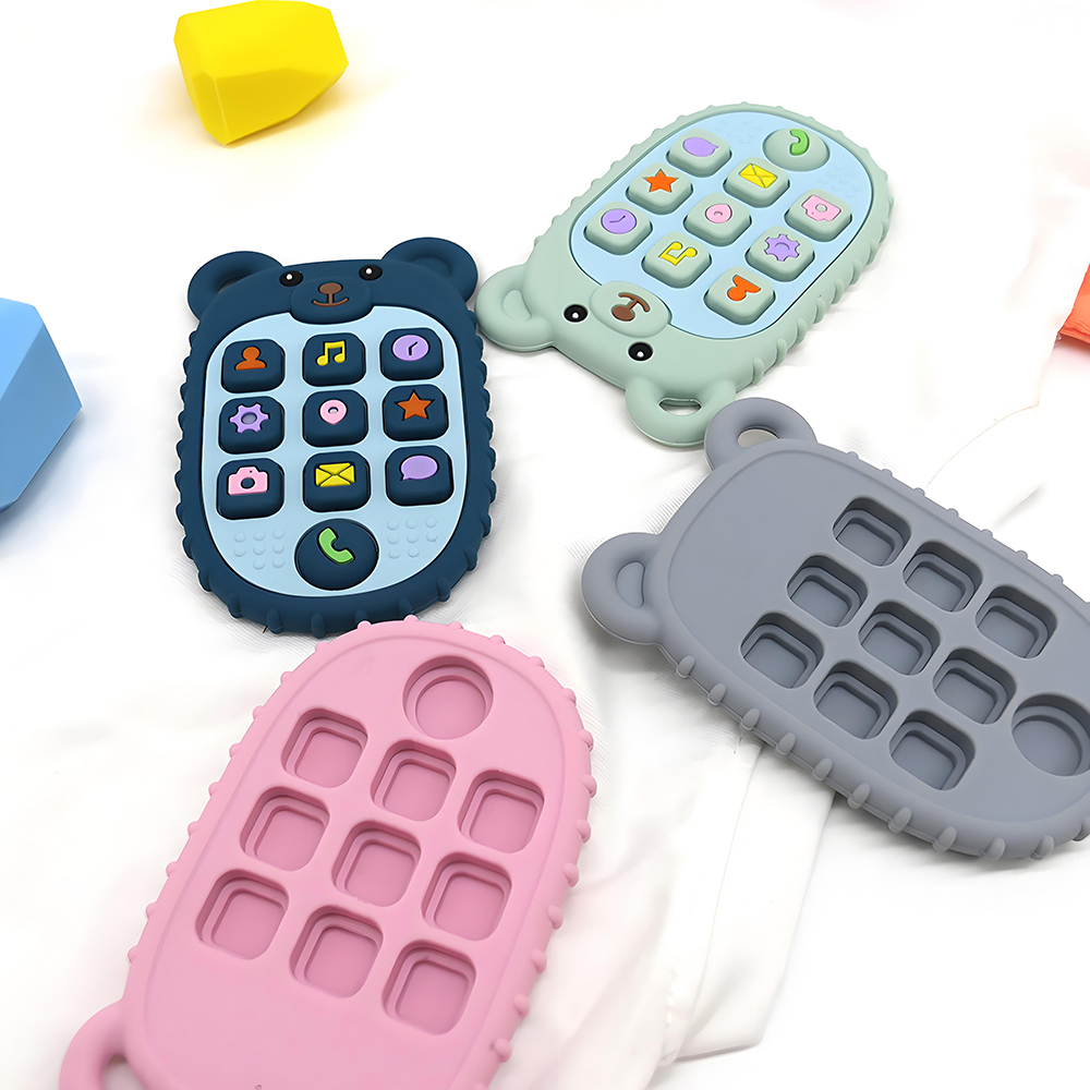 ยางกัดรูปโทรศัพท์มือถือ ซิลิโค - Kids Education Mobile บทวิจารณ์และราคา