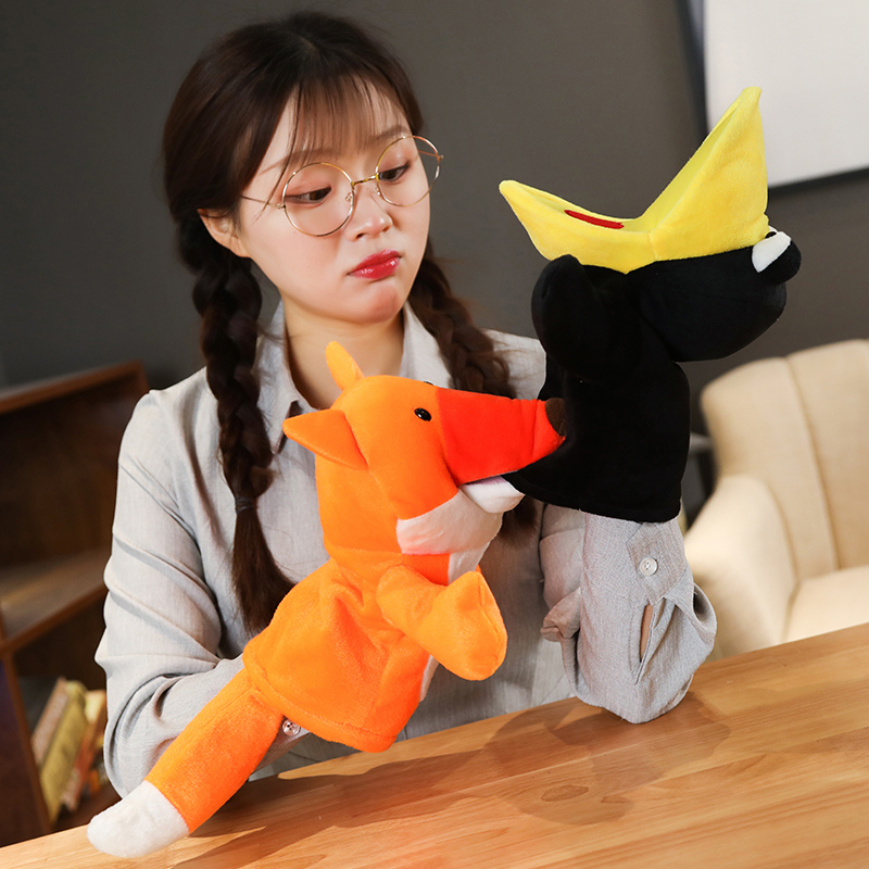 ตุ๊กตาผ้ารูปสุนัขจิ้งจอกและนกก - Kids Education Story บทวิจารณ์และราคา