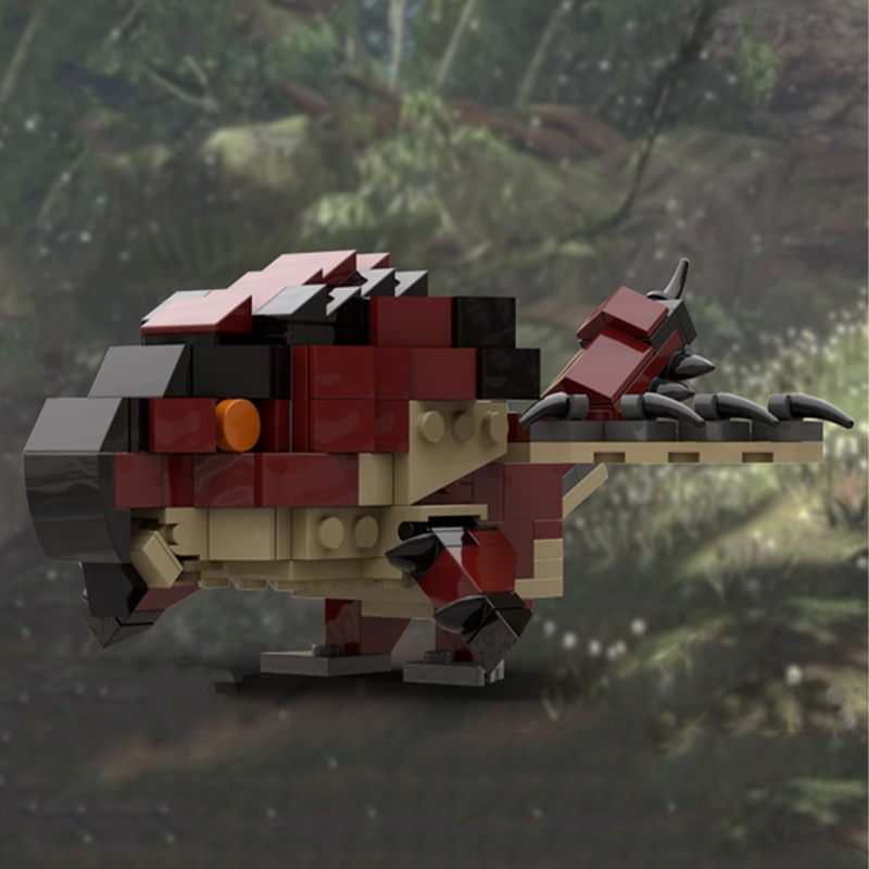 ตัวต่อ MOC Rathalos Monster Hu - Kids Hunter Education บทวิจารณ์และราคา