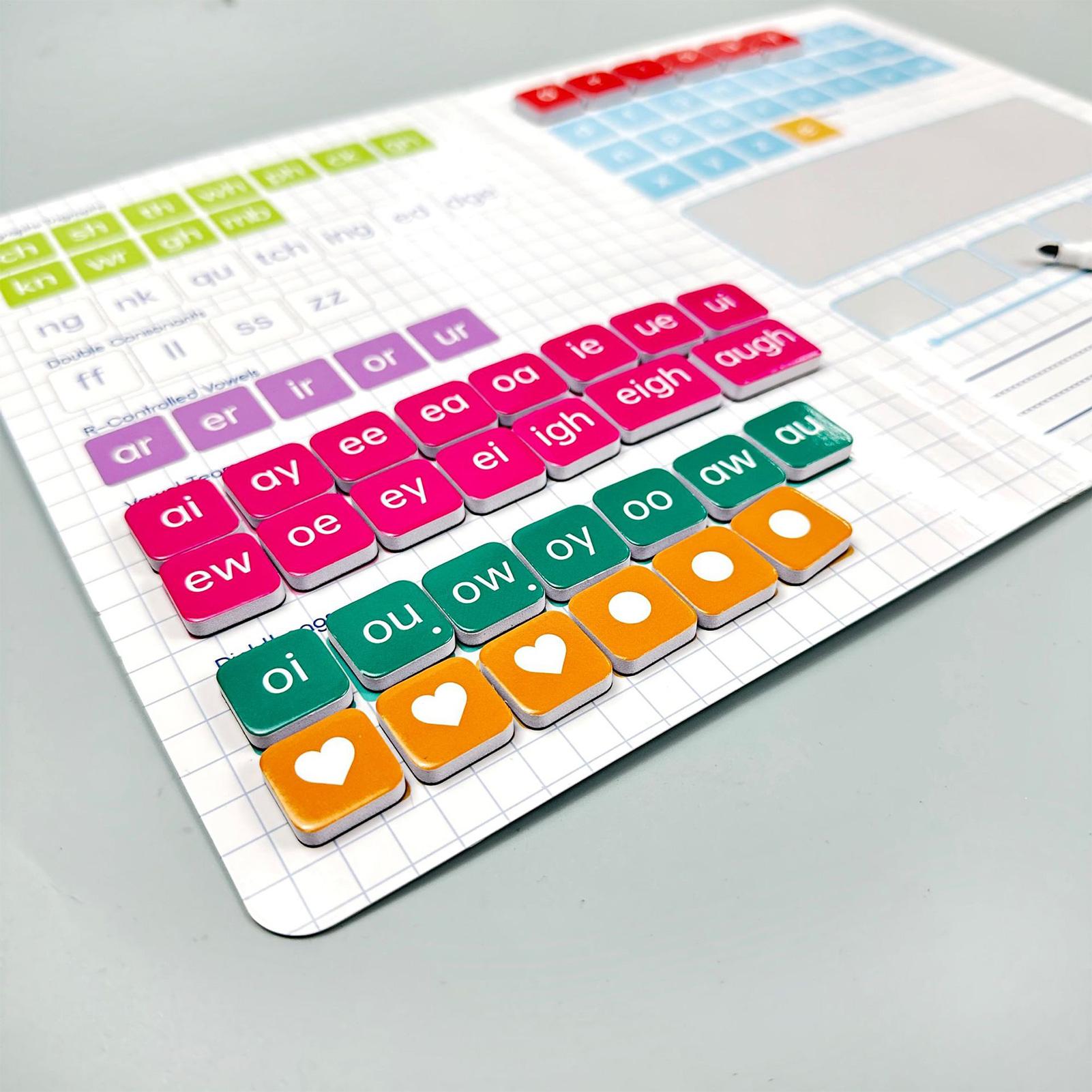 ตัวอักษรแม่เหล็กสำหรับการเรียน - Kids Education Learning บทวิจารณ์และราคา