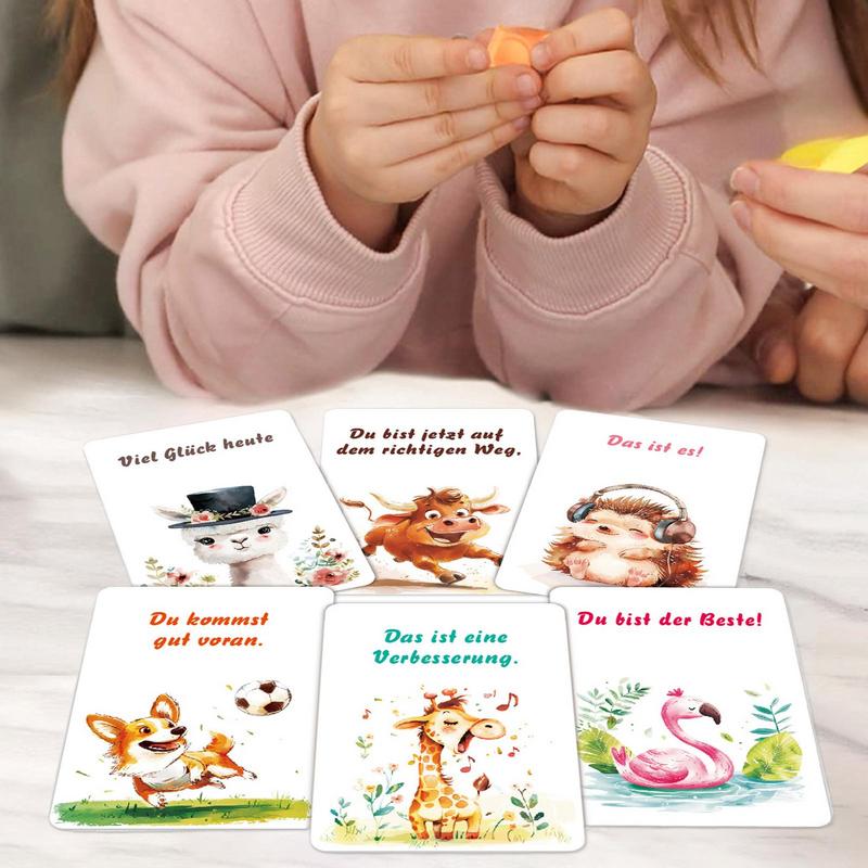 การ์ดเสริมสร้างความมั่นใจสําหร - Kids Education Quotes บทวิจารณ์และราคา