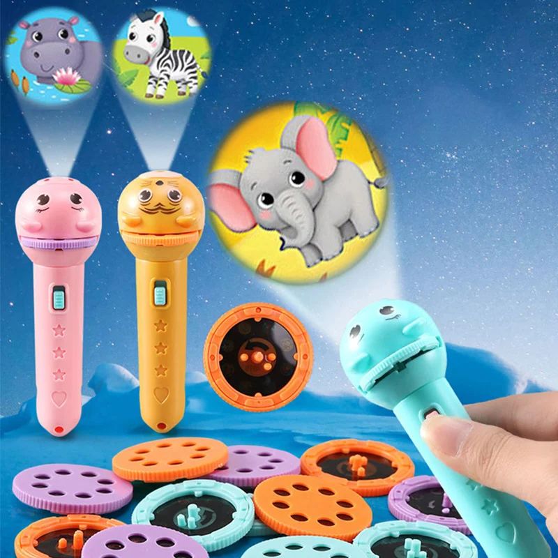 ไฟฉายโปรเจคเตอร์สําหรับเด็กทาร - Kids Education Story บทวิจารณ์และราคา