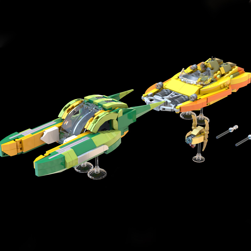 ตัวต่อ MOC Bounty Hunter Pursu - Kids Hunter Education บทวิจารณ์และราคา
