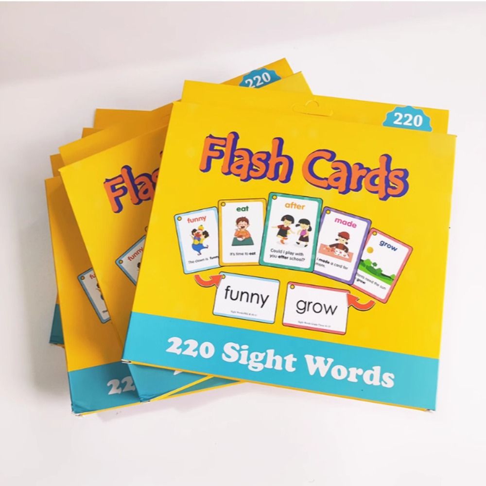 การ์ดคำศัพท์ภาษาอังกฤษแบบกระดา - Sight Word Game บทวิจารณ์และราคา