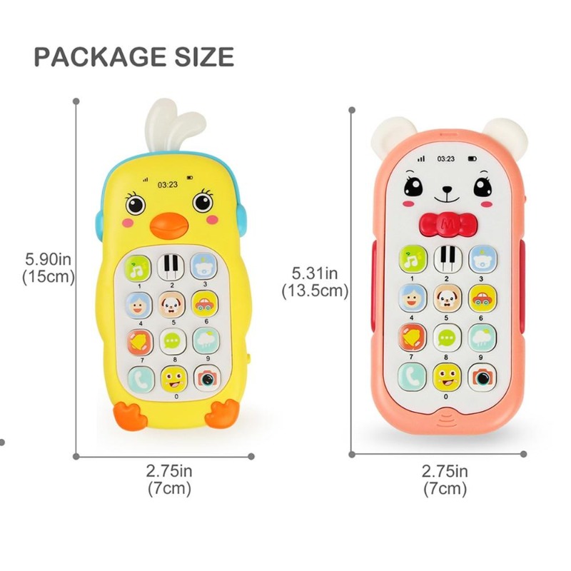 โทรศัพท์ของเล่นเด็ก เครื่องดนต - Kids Education Mobile บทวิจารณ์และราคา