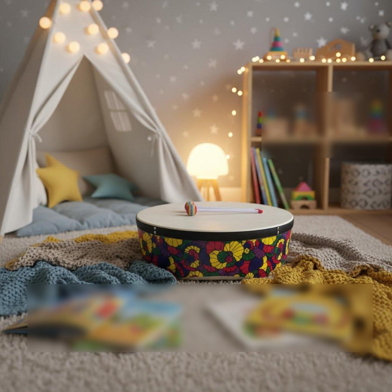 กลองไม้สำหรับเด็กขนาด 22 นิ้ว  - Kids Education Group บทวิจารณ์และราคา