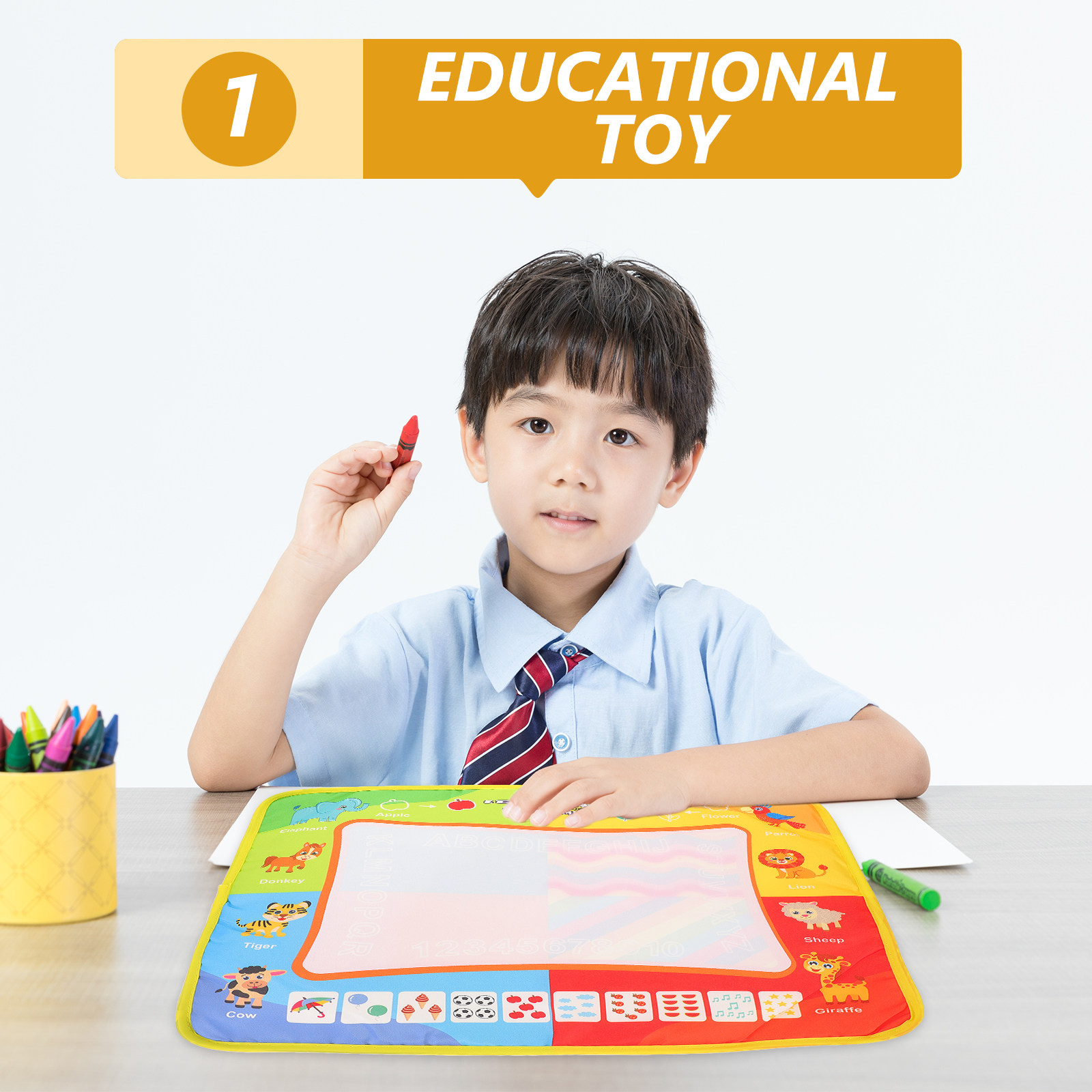 แผ่นรองวาดภาพเพื่อการเรียนรู้ส - Kids Educational Mat บทวิจารณ์และราคา