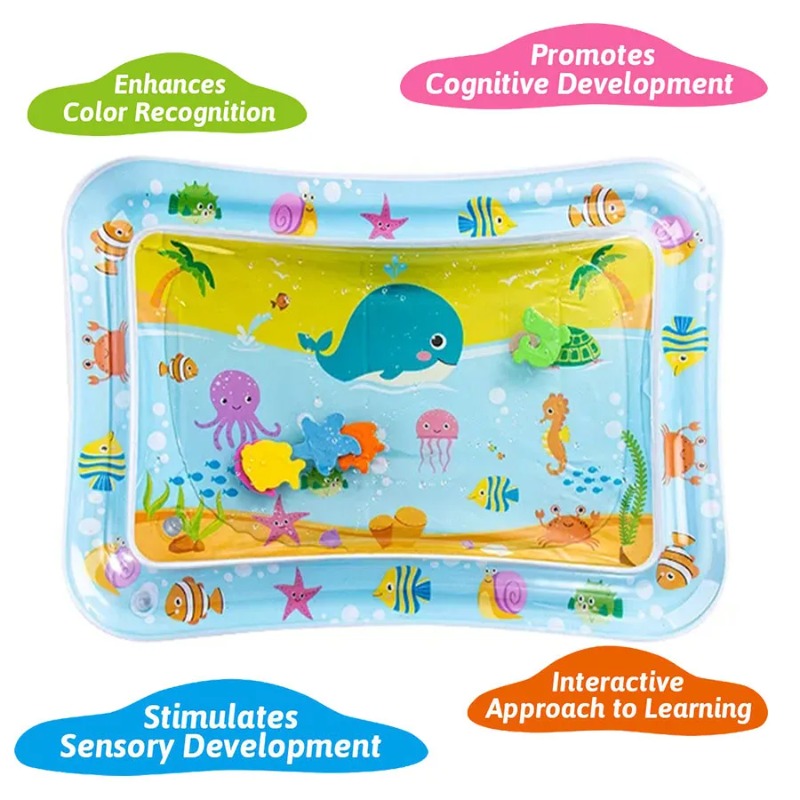 แผ่นรองน้ำสำหรับเด็กทารก เบาะเ - Kids Educational Mat บทวิจารณ์และราคา