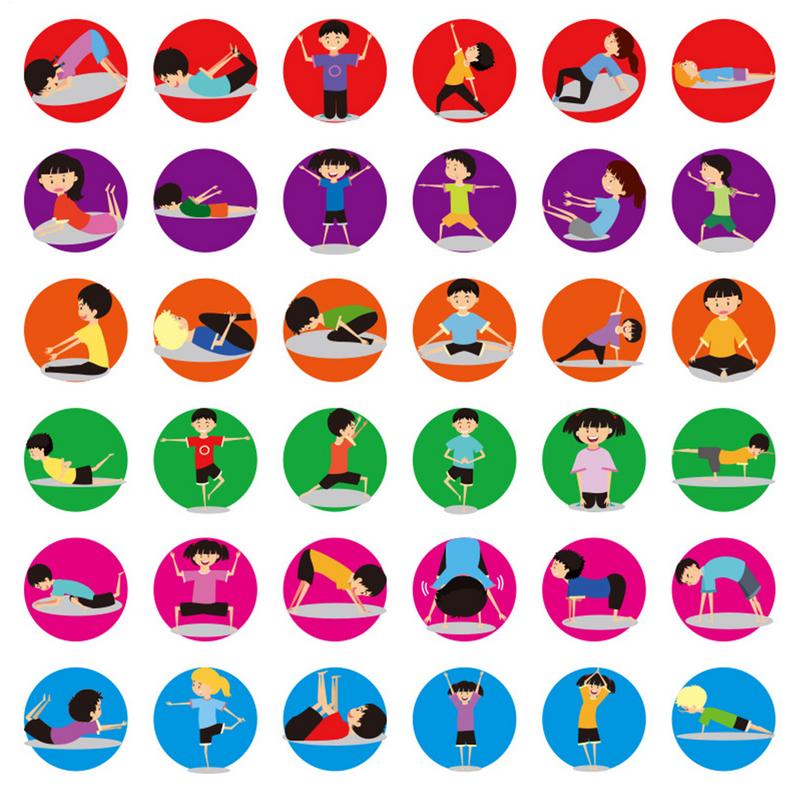 ลูกเต๋าออกกําลังกายสําหรับเด็ก - Kids Yoga Education บทวิจารณ์และราคา