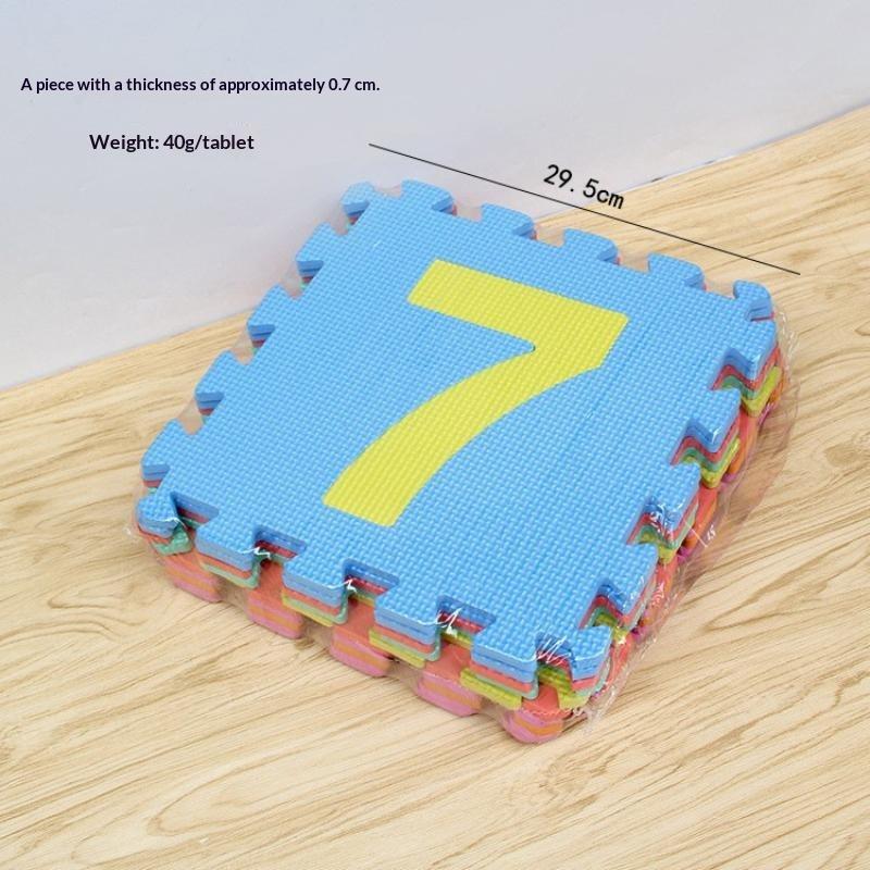 แผ่นรองคลานสำหรับเด็ก ทำจากโฟม - Kids Educational Mat บทวิจารณ์และราคา
