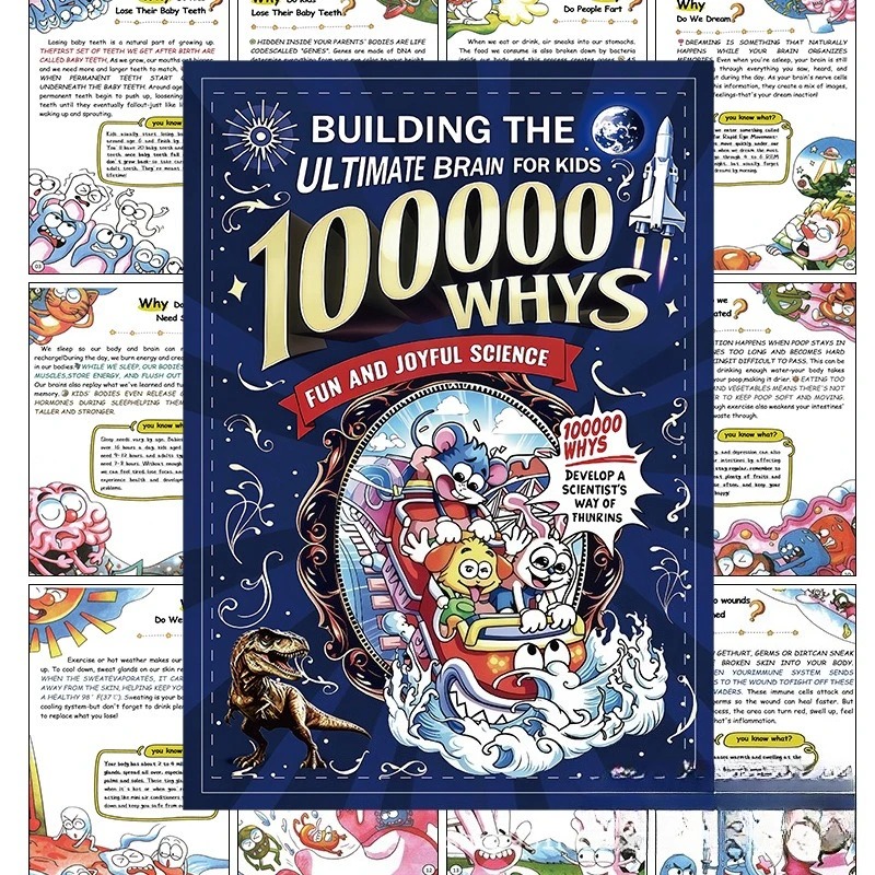 100000 ทำไม? หนังสือสารานุกรมว - Kids Education Story บทวิจารณ์และราคา