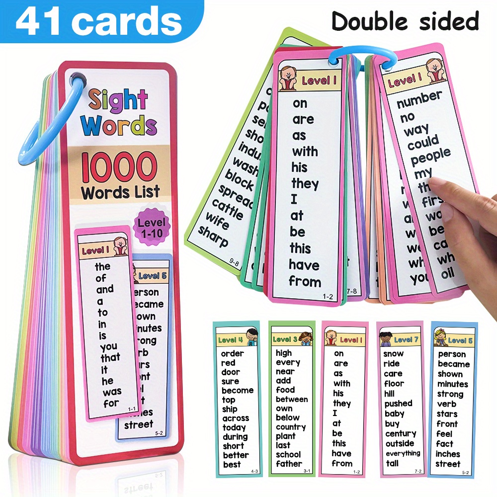 1000 Sight Words แฟลชการ์ดสําห - Sight Word Game บทวิจารณ์และราคา