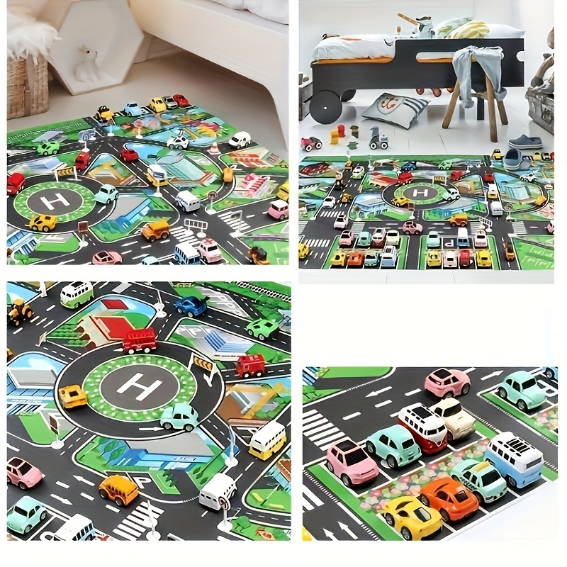 1 pc, City Traffic Play Mat, แ - Kids Educational Mat บทวิจารณ์และราคา
