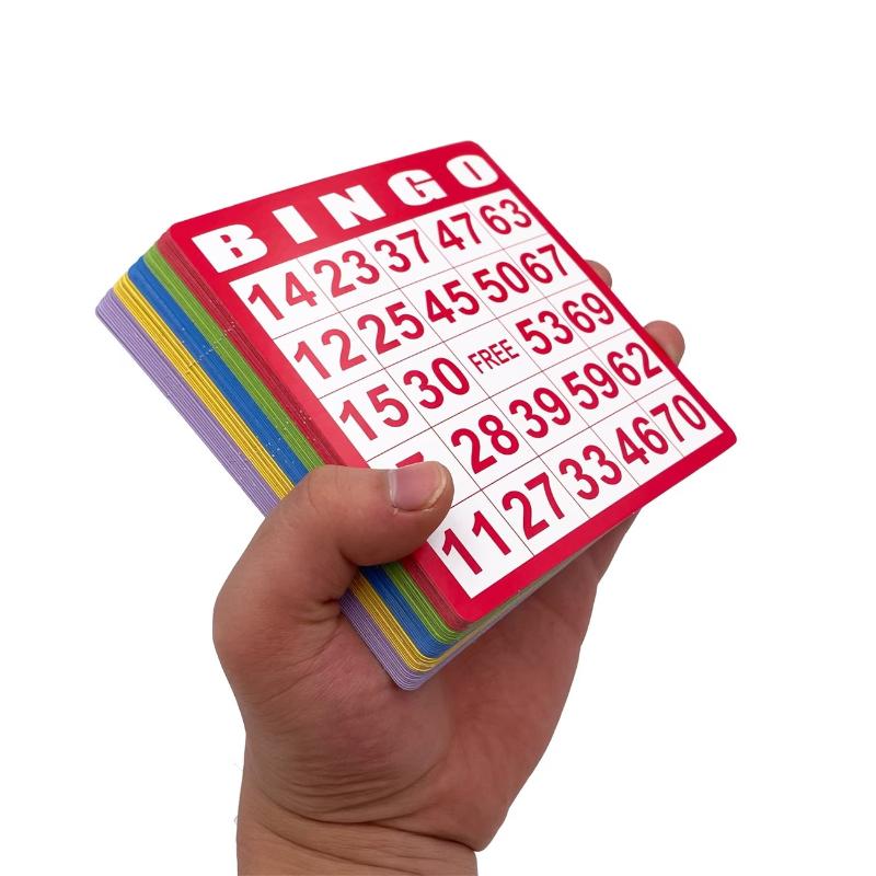 การ์ดบิงโก 50/100 ใบ ไม่ซ้ำกัน - Kids Education Group บทวิจารณ์และราคา
