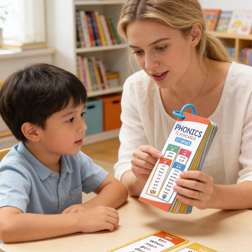 ชุดแฟลชการ์ด Phonics, 60 ชิ้น  - Kids Education Group บทวิจารณ์และราคา