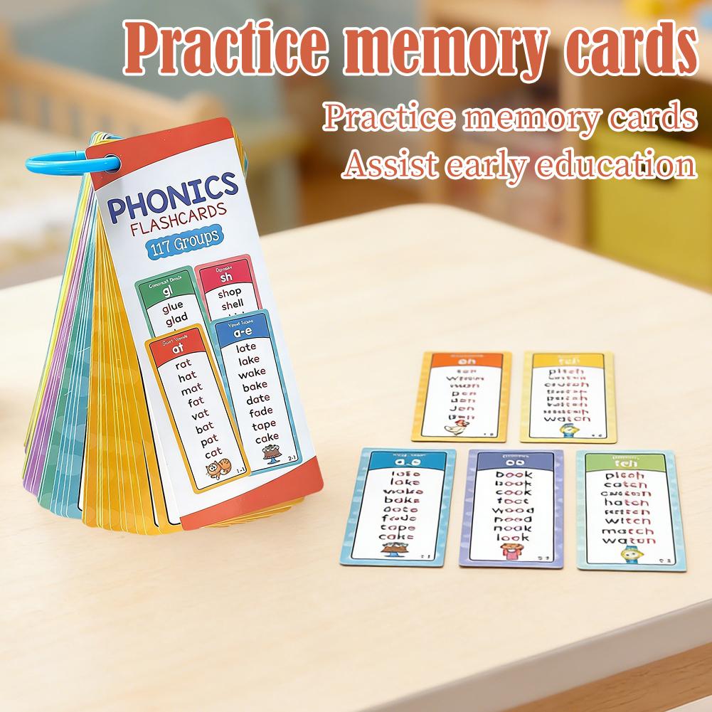 ชุดแฟลชการ์ด Phonics, 60 ชิ้น  - Kids Education Group บทวิจารณ์และราคา
