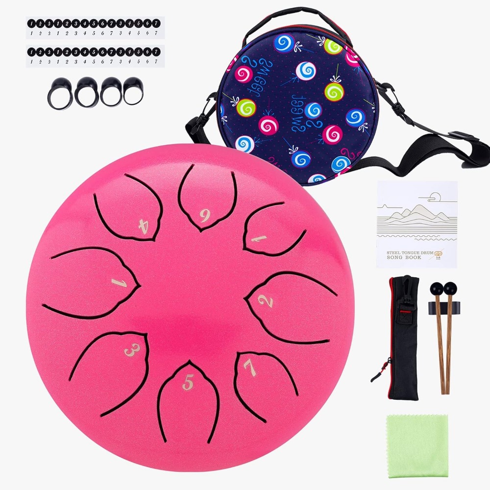 กลองลิ้นเหล็ก 6 นิ้ว 8 โน้ตสำห - Kids Yoga Education บทวิจารณ์และราคา