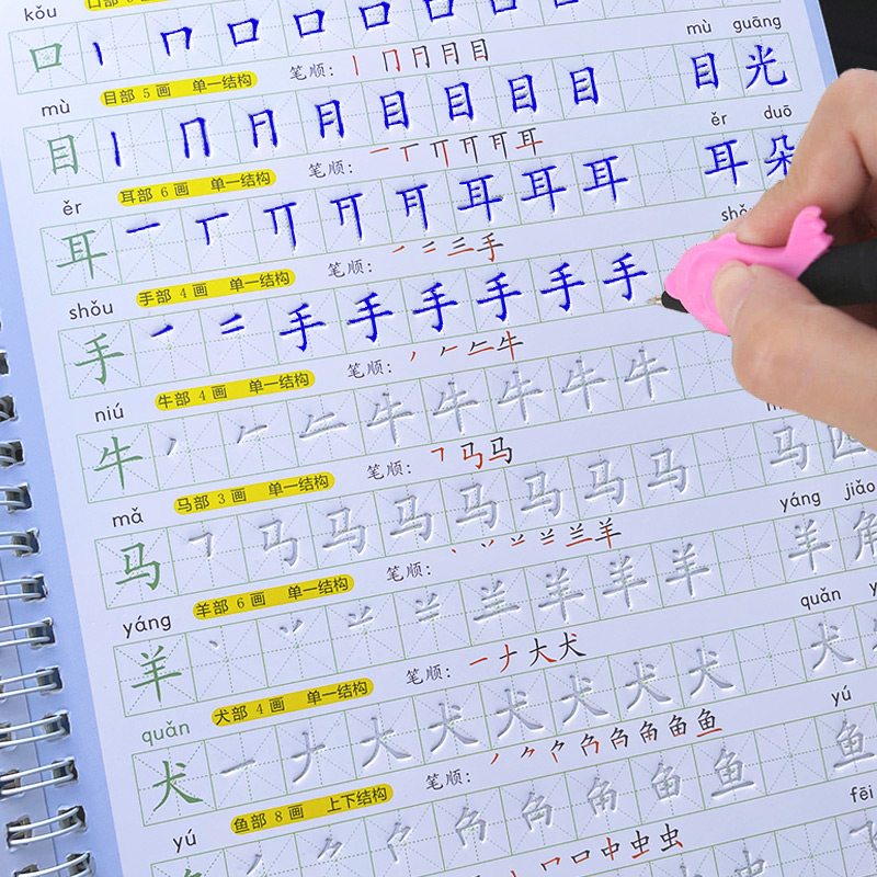 สมุดคัดลายมือสำหรับเด็ก ฝึกเขี - Kids Education Learning บทวิจารณ์และราคา
