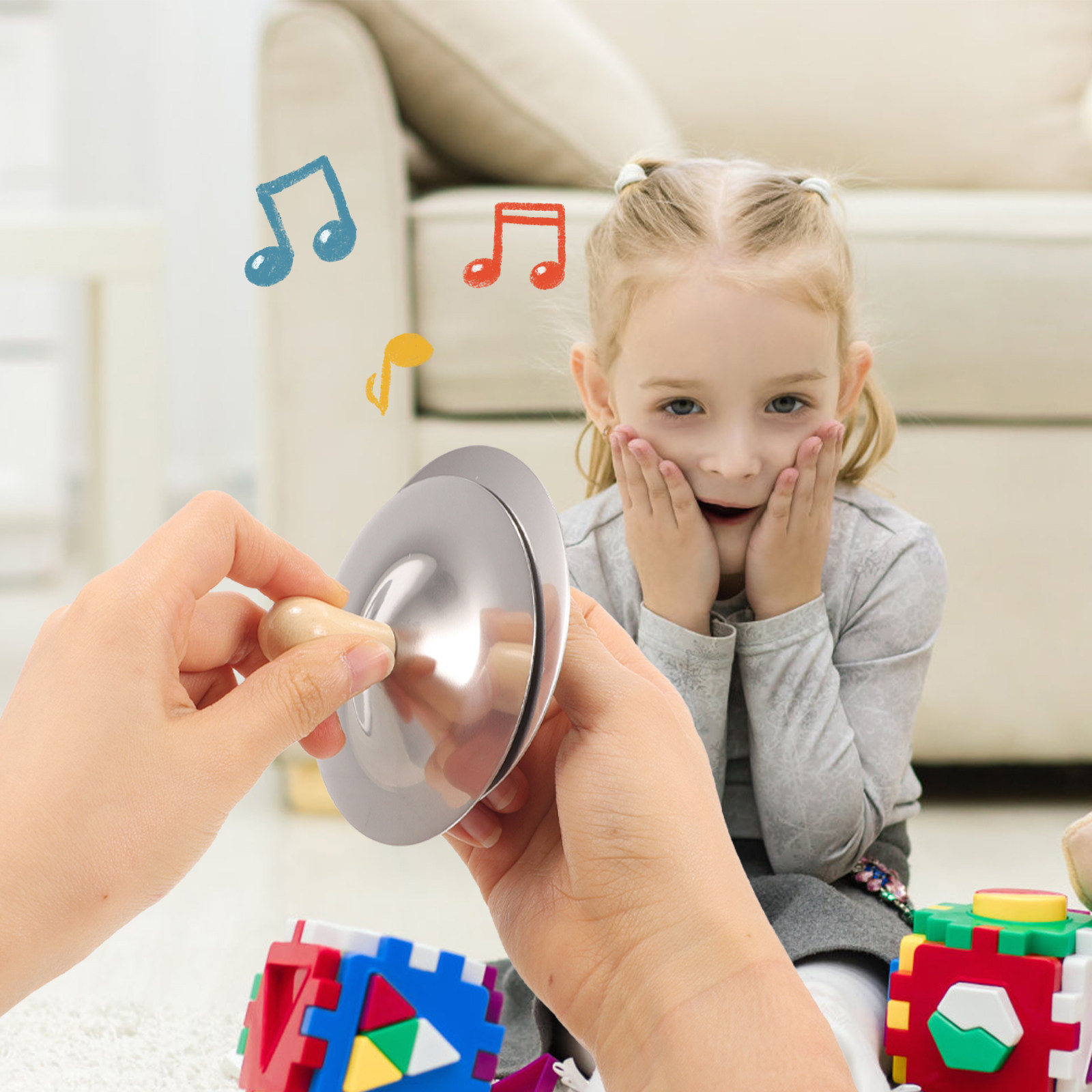2 ชิ้น ไซม์บัลขนาดเล็กสำหรับเด - Kids Education Tools บทวิจารณ์และราคา