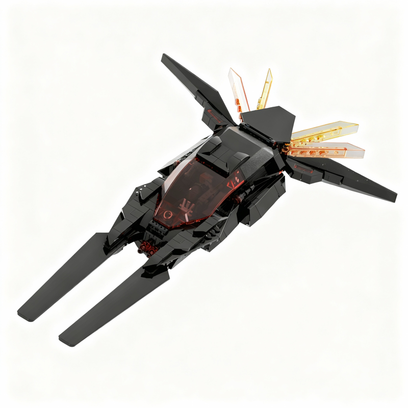 344 ชิ้น MOC Space I Blacktron - Kids Hunter Education บทวิจารณ์และราคา