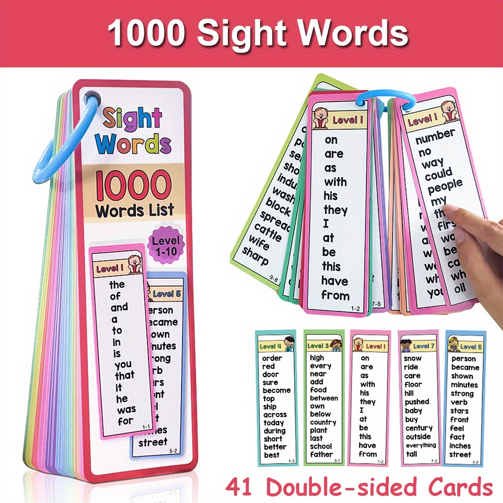1000 Sight Words แฟลชการ์ดสําห - Sight Word Game บทวิจารณ์และราคา