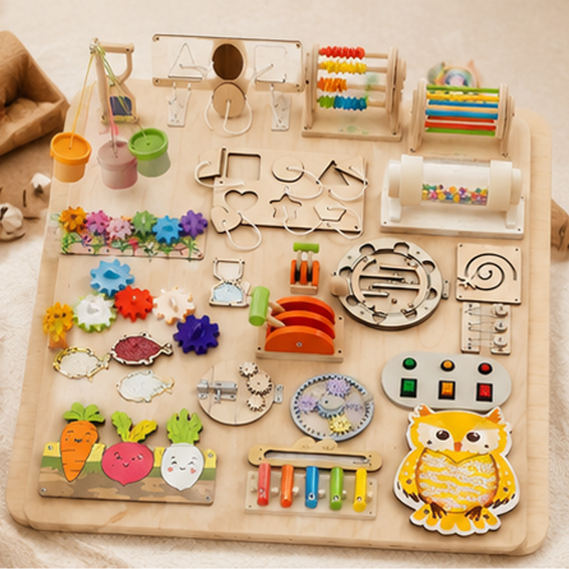 อุปกรณ์เสริมบอร์ดมอนเตสซอรี่ระ - Kids Education Usa บทวิจารณ์และราคา